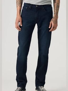 Like New Levi's Men’s 511 Slim Fit 33/32 Haley’s Comet Dark Wash Jeans
